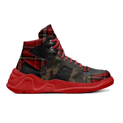 Red Camo Basketball Shoe