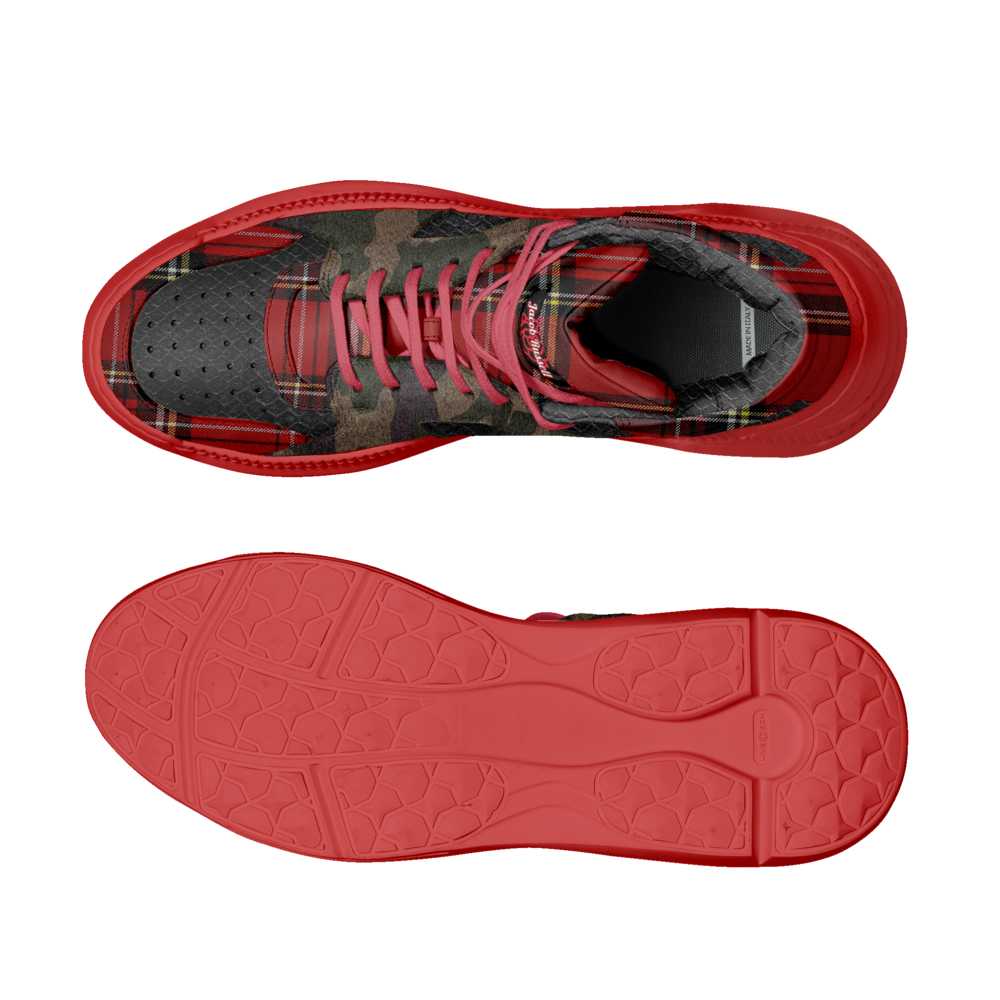 Red Camo Basketball Shoe