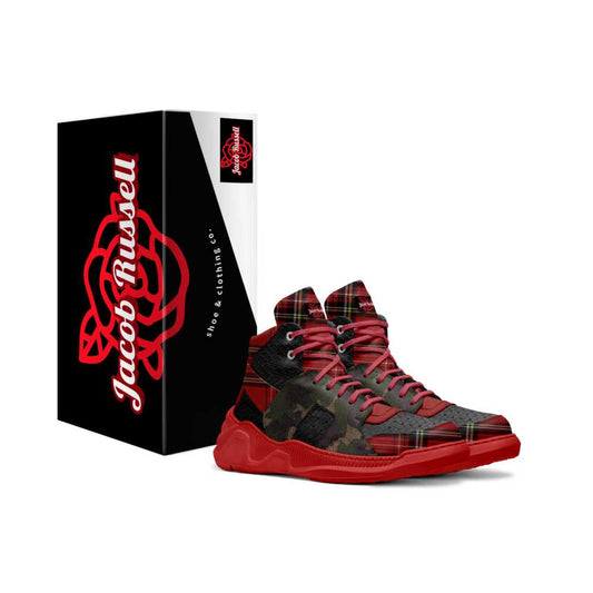 Red Camo Basketball Shoe