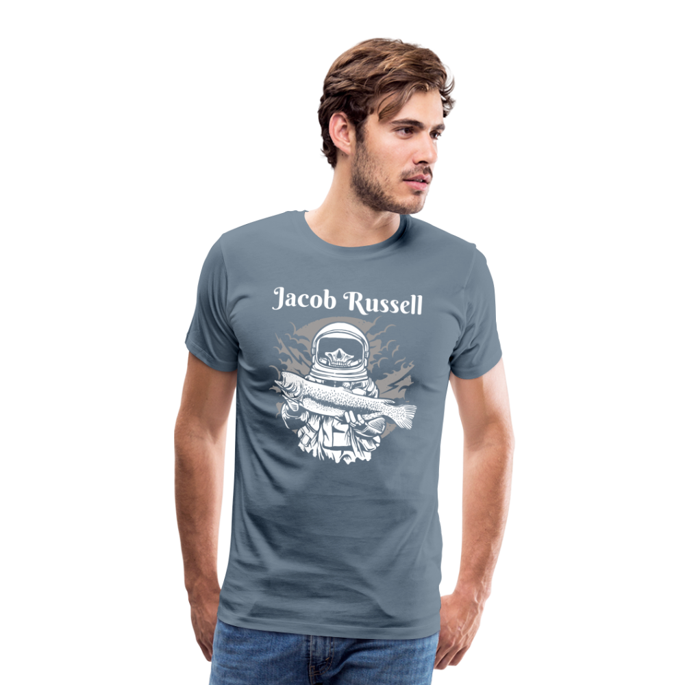 Men's Premium T-Shirt - steel blue