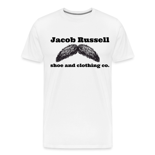 Mustache T-shirt - white