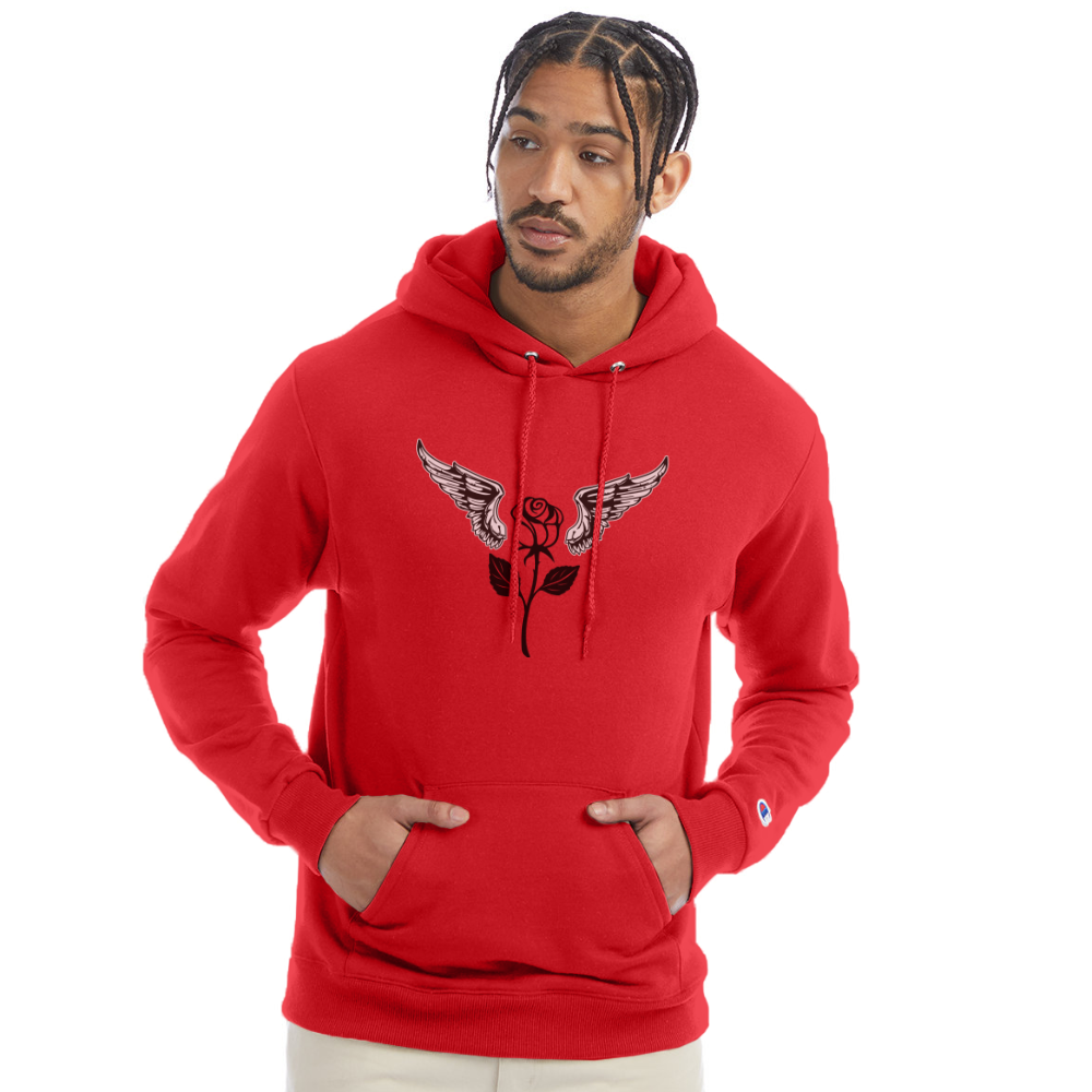 Champion Unisex Powerblend Hoodie - Scarlet